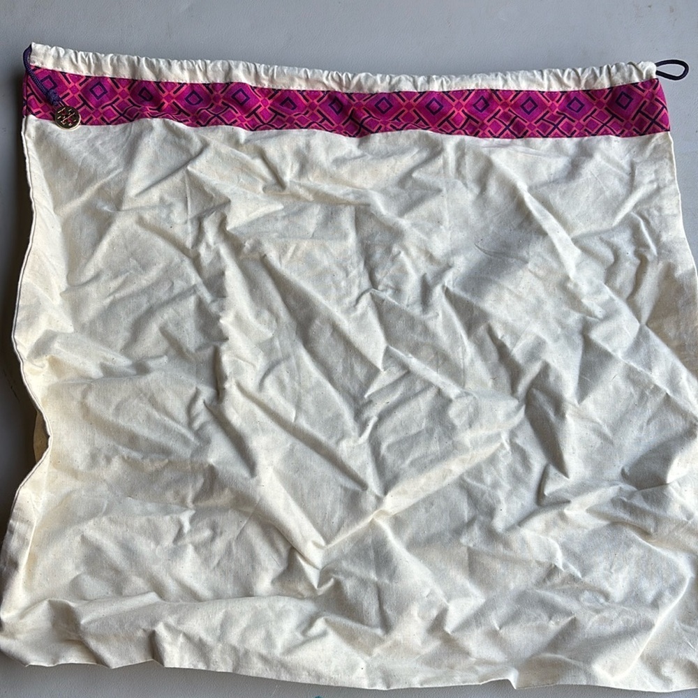Tory Burch drawstring dust / laundry bag